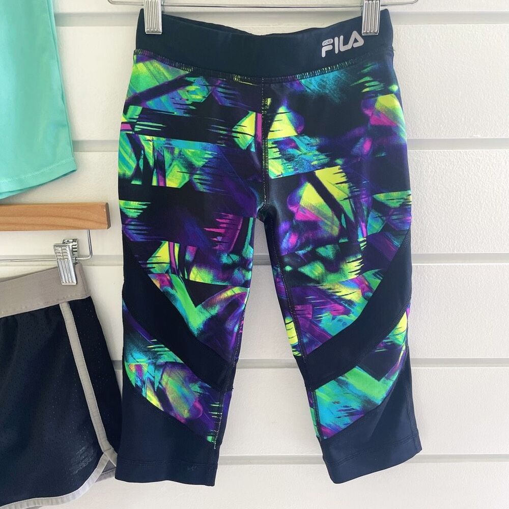 Reebok Skechers Fila Jumping Beans Girls Active Top & Bottom Lot Small/Medium - Picture 3 of 16